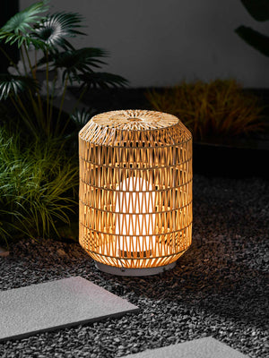 Wovira Rattan Outdoor Table Light