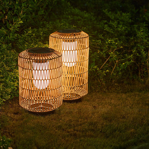 Wovira Rattan Outdoor Table Light