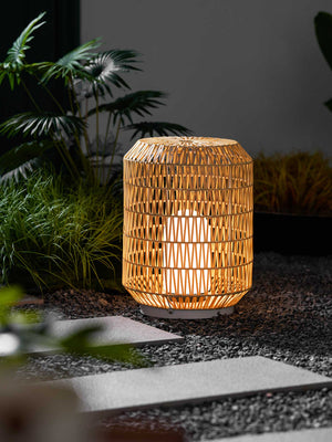 Wovira Rattan Outdoor Table Light