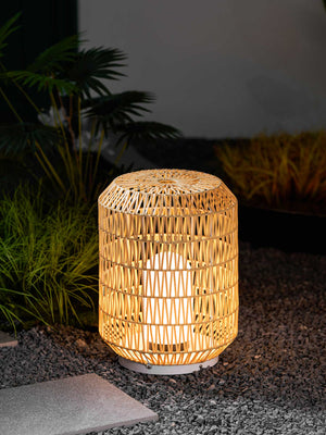 Wovira Rattan Outdoor Table Light