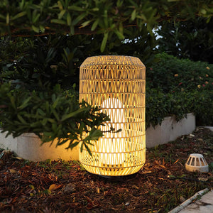 Wovira Rattan Outdoor Table Light
