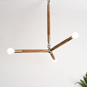 Wrapped Linear Chandelier
