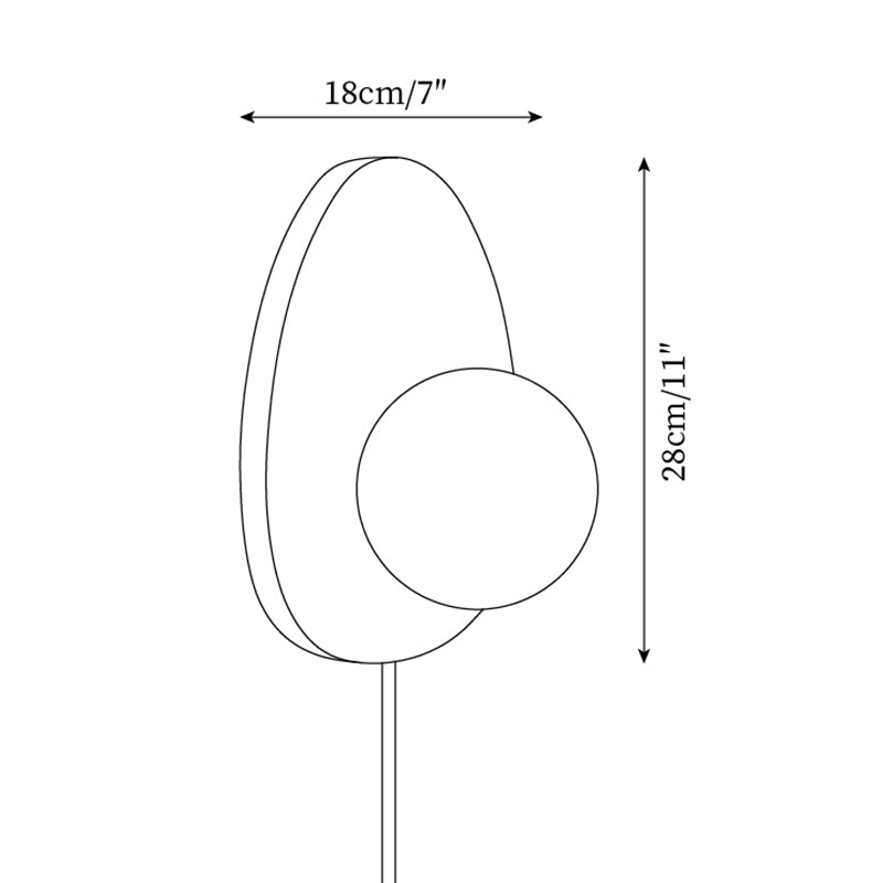 Yoji Plug In Wall Lamp