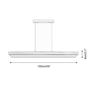 Zenith Beam Chandelier