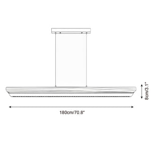 Zenith Beam Chandelier