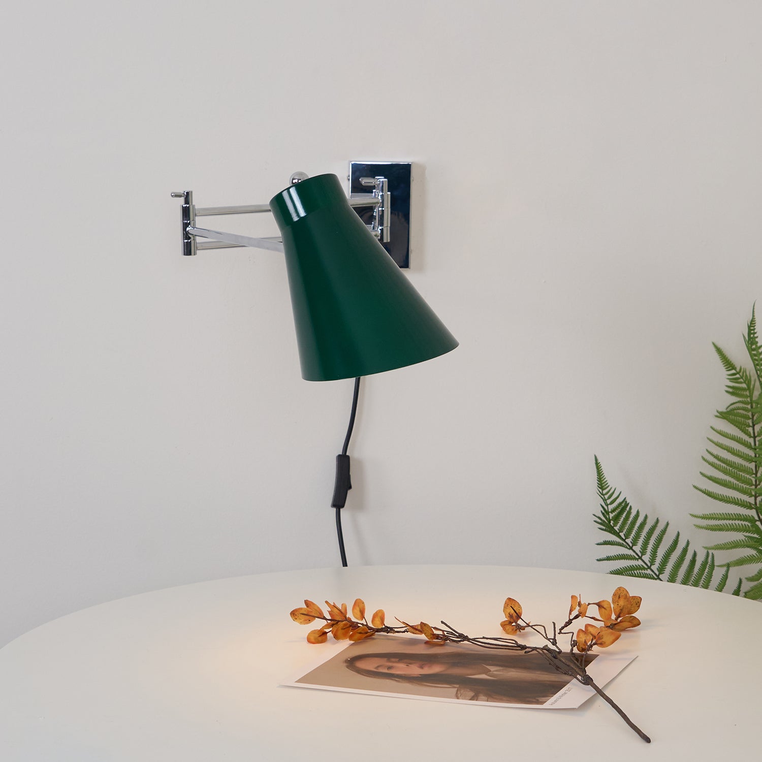 Zenith Swing Plug In Wall Lamp