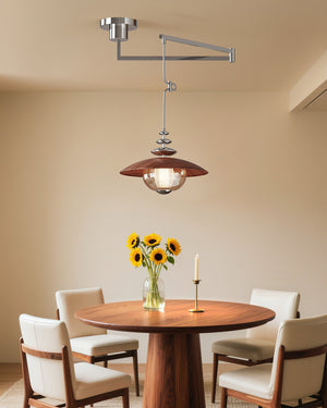 Zeyra Swing Arm Pendant Lamp