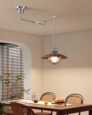 Zeyra Swing Arm Pendant Lamp