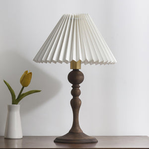 Zulu Pleated Table Lamp 9.4″- 15.3″