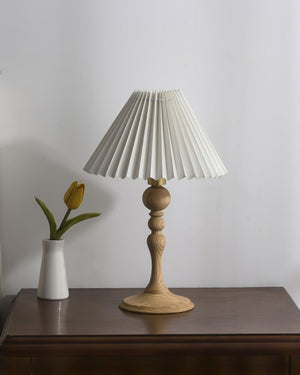 Zulu Pleated Table Lamp 9.4″- 15.3″