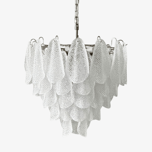 Glass Teardrop Chandelier