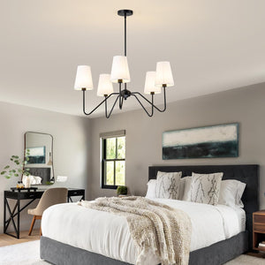 Lumos Black Chandelier