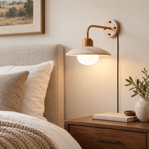 Lámpara de Pared Carolia con Enchufe