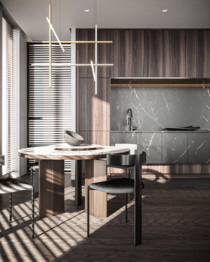 Gridline Linear Chandelier
