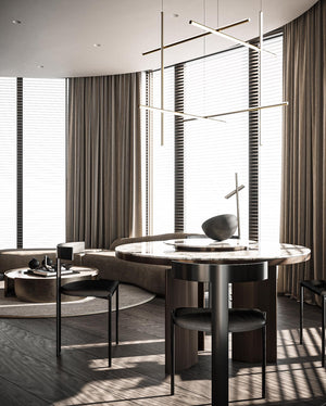 Gridline Linear Chandelier