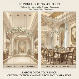 Gingko Chandelier C Style