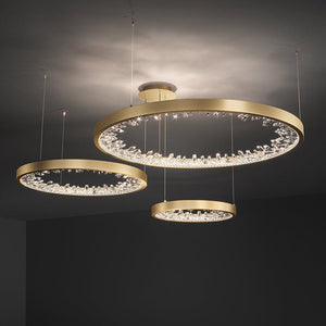 Luxury Circle Crystal Chandelier