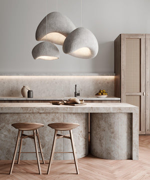 Zenra Wabi-Sabi Organic Chandelier