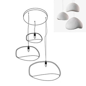 Zenra Wabi-Sabi Organic Chandelier