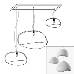 Zenra Wabi-Sabi Organic Chandelier