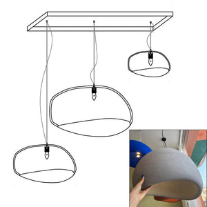 Zenra Wabi-Sabi Organic Chandelier