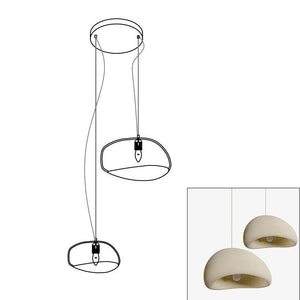 Zenra Wabi-Sabi Organic Chandelier