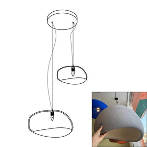 Zenra Wabi-Sabi Organic Chandelier