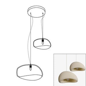 Zenra Wabi-Sabi Organic Chandelier