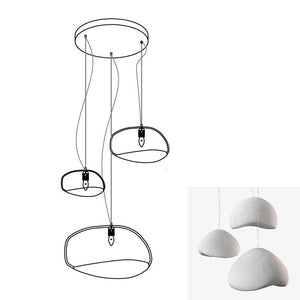 Zenra Wabi-Sabi Organic Chandelier