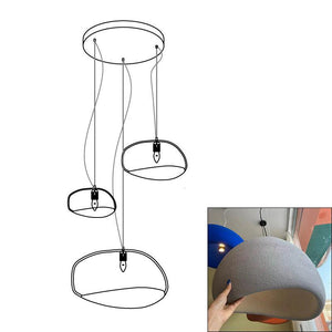 Zenra Wabi-Sabi Organic Chandelier