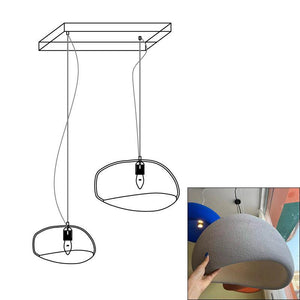 Zenra Wabi-Sabi Organic Chandelier