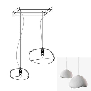 Zenra Wabi-Sabi Organic Chandelier