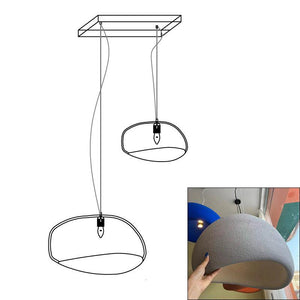 Zenra Wabi-Sabi Organic Chandelier