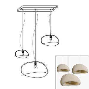 Zenra Wabi-Sabi Organic Chandelier
