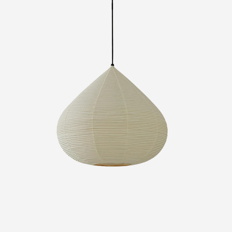 Rice Paper Chestnut Pendant Lamp