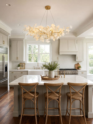 Horizon Bloom Gingko Chandelier
