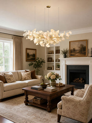 Horizon Bloom Gingko Chandelier
