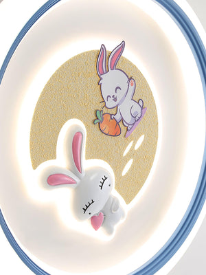 Round Bunny Ceiling Lamp 19.7″ - Docos